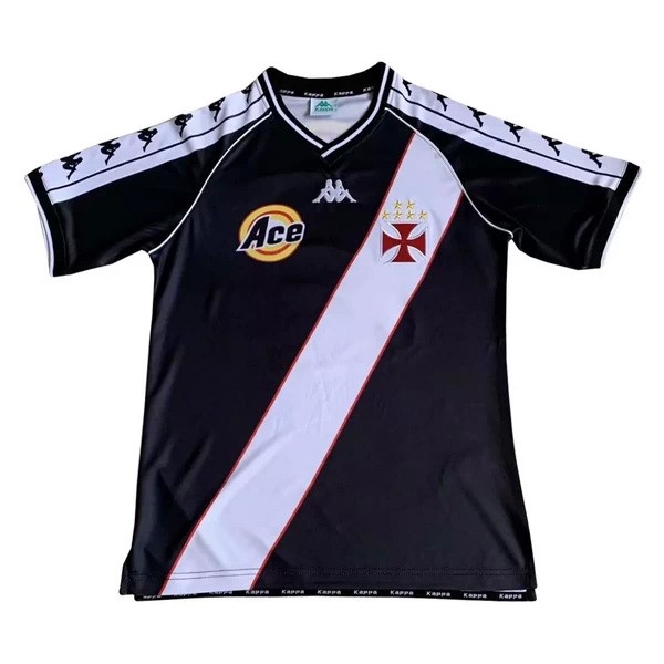 Thailande Maillot Football Vasco da Gama Exterieur Retro 1999 2000 Noir